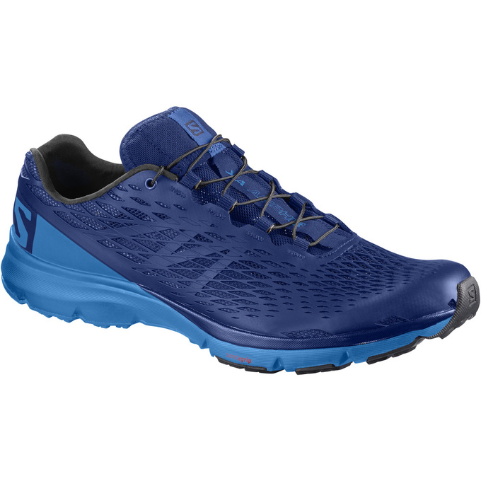 Salomon Israel XA AMPHIB - Mens Running Shoes - Navy/Blue (OFQZ-04963)